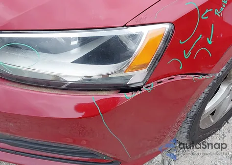 2016 Volkswagen Jetta 1.4T S из США, поврежденный, VIN 3VW267AJ7GM219579